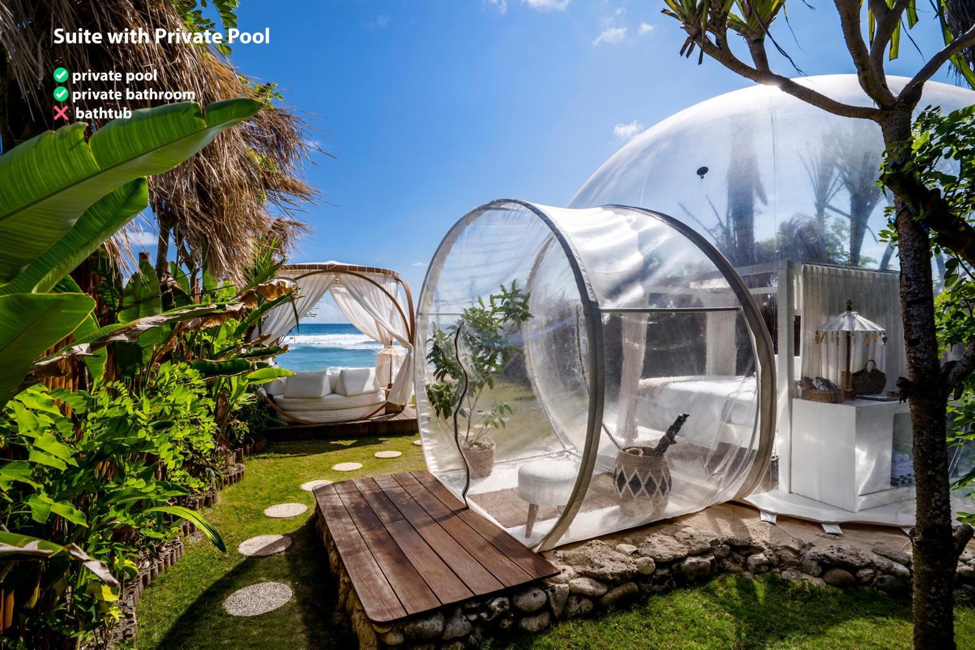 Bubble Hotel Nyang Nyang - Adults Only Uluwatu Eksteriør bilde