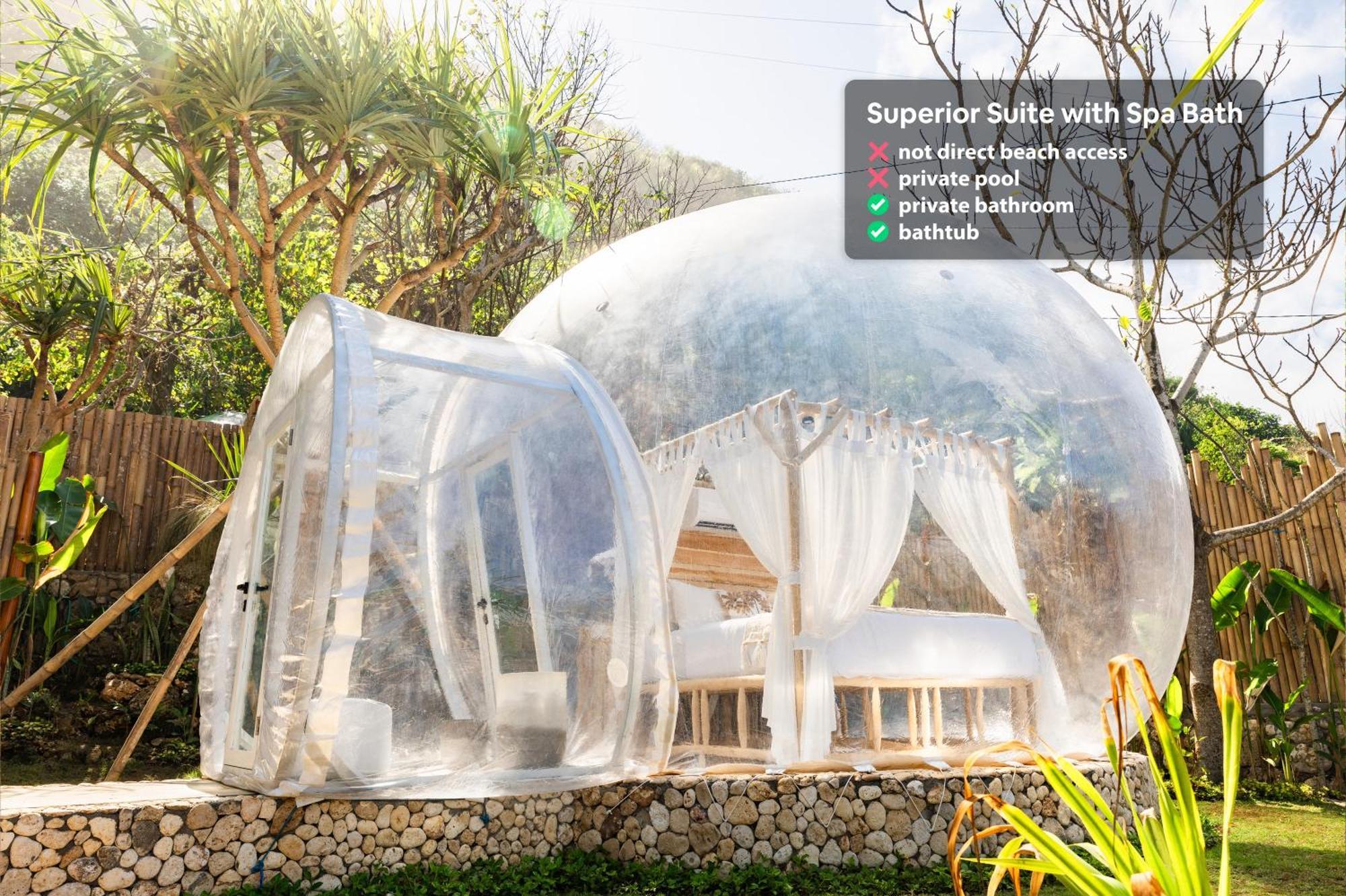 Bubble Hotel Nyang Nyang - Adults Only Uluwatu Rom bilde