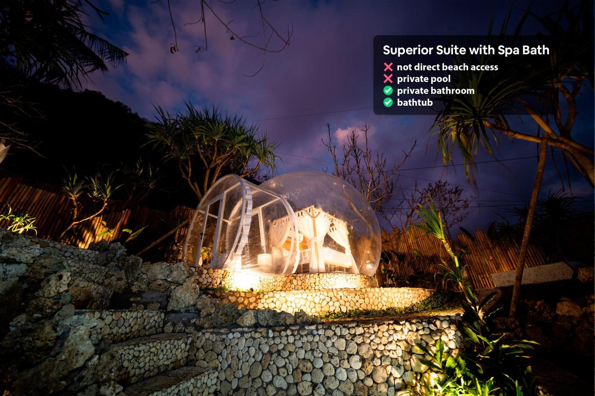 Bubble Hotel Nyang Nyang - Adults Only Uluwatu Rom bilde