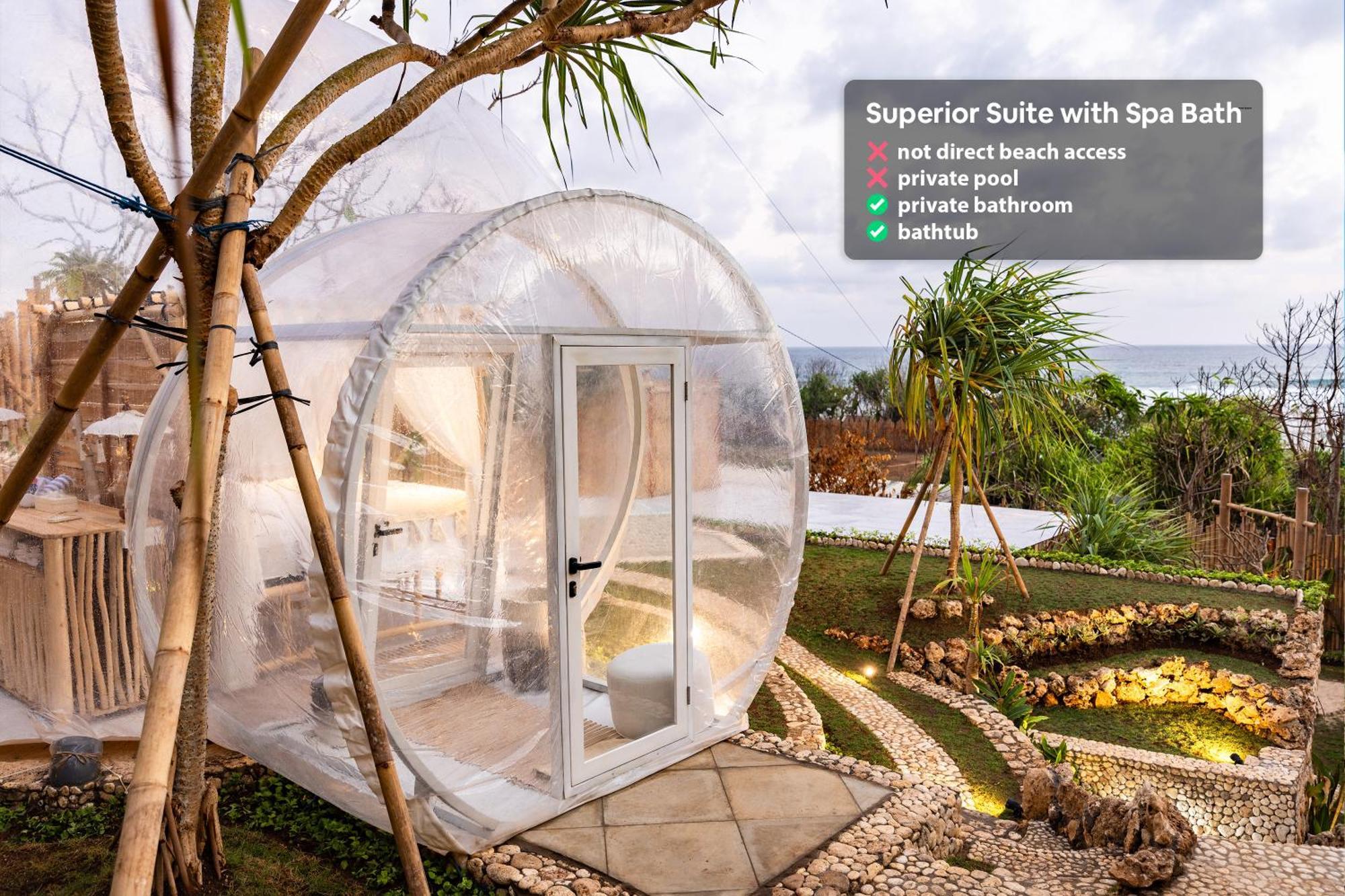 Bubble Hotel Nyang Nyang - Adults Only Uluwatu Rom bilde