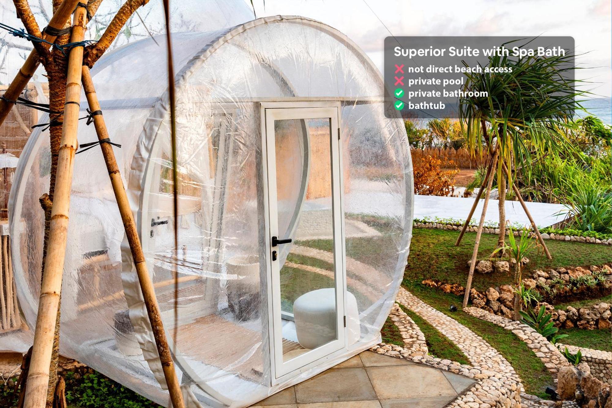 Bubble Hotel Nyang Nyang - Adults Only Uluwatu Rom bilde
