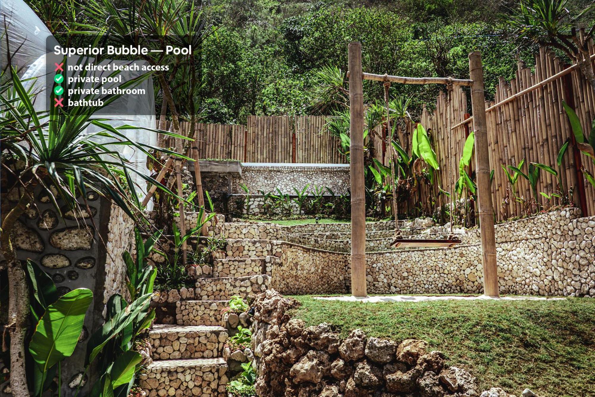 Bubble Hotel Nyang Nyang - Adults Only Uluwatu Rom bilde