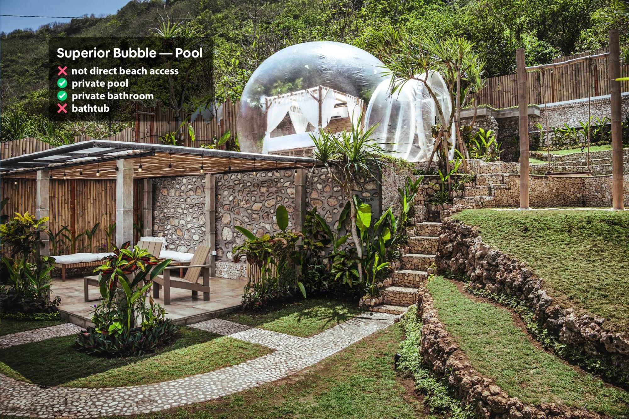Bubble Hotel Nyang Nyang - Adults Only Uluwatu Eksteriør bilde